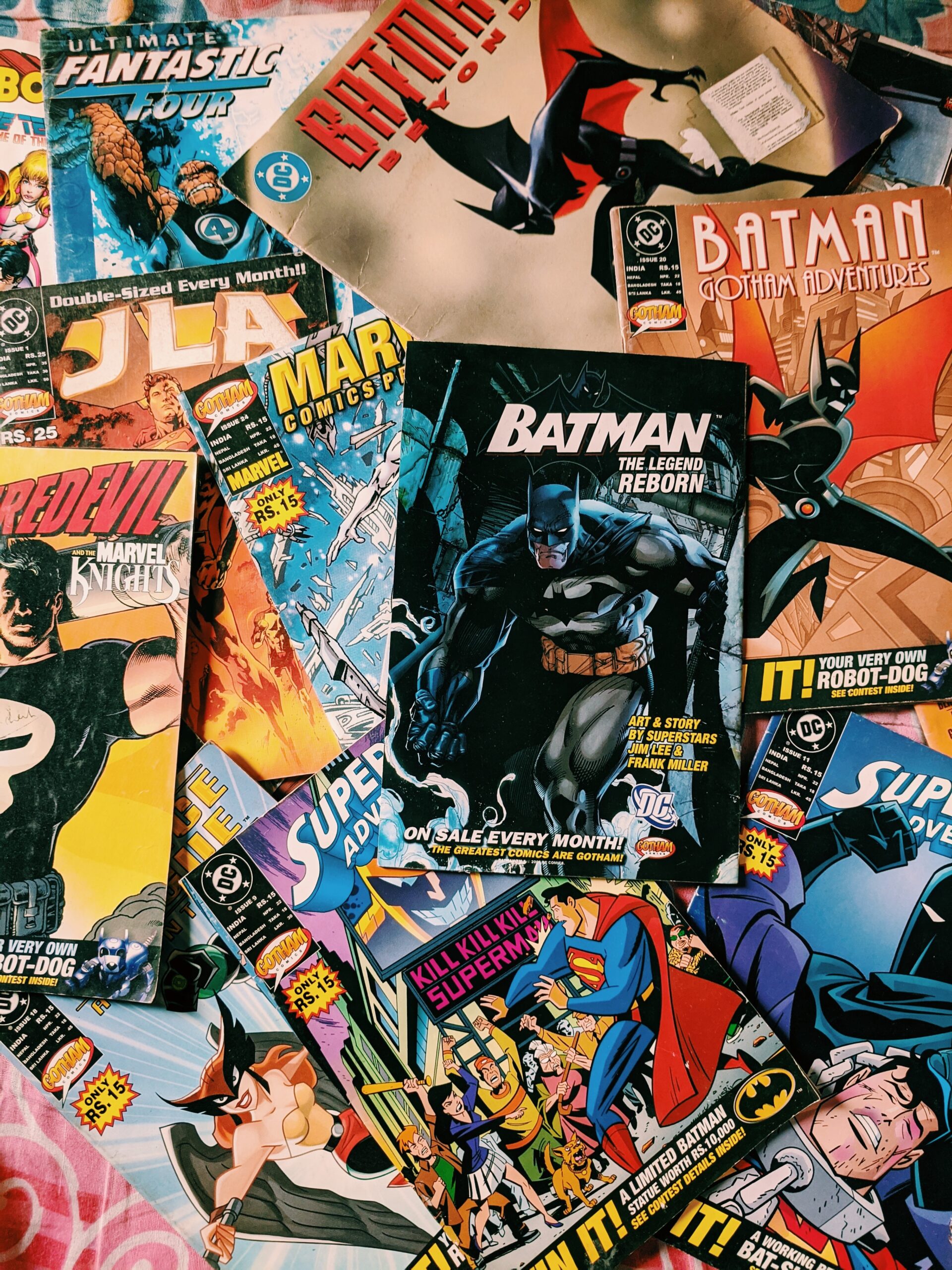 collecting comics